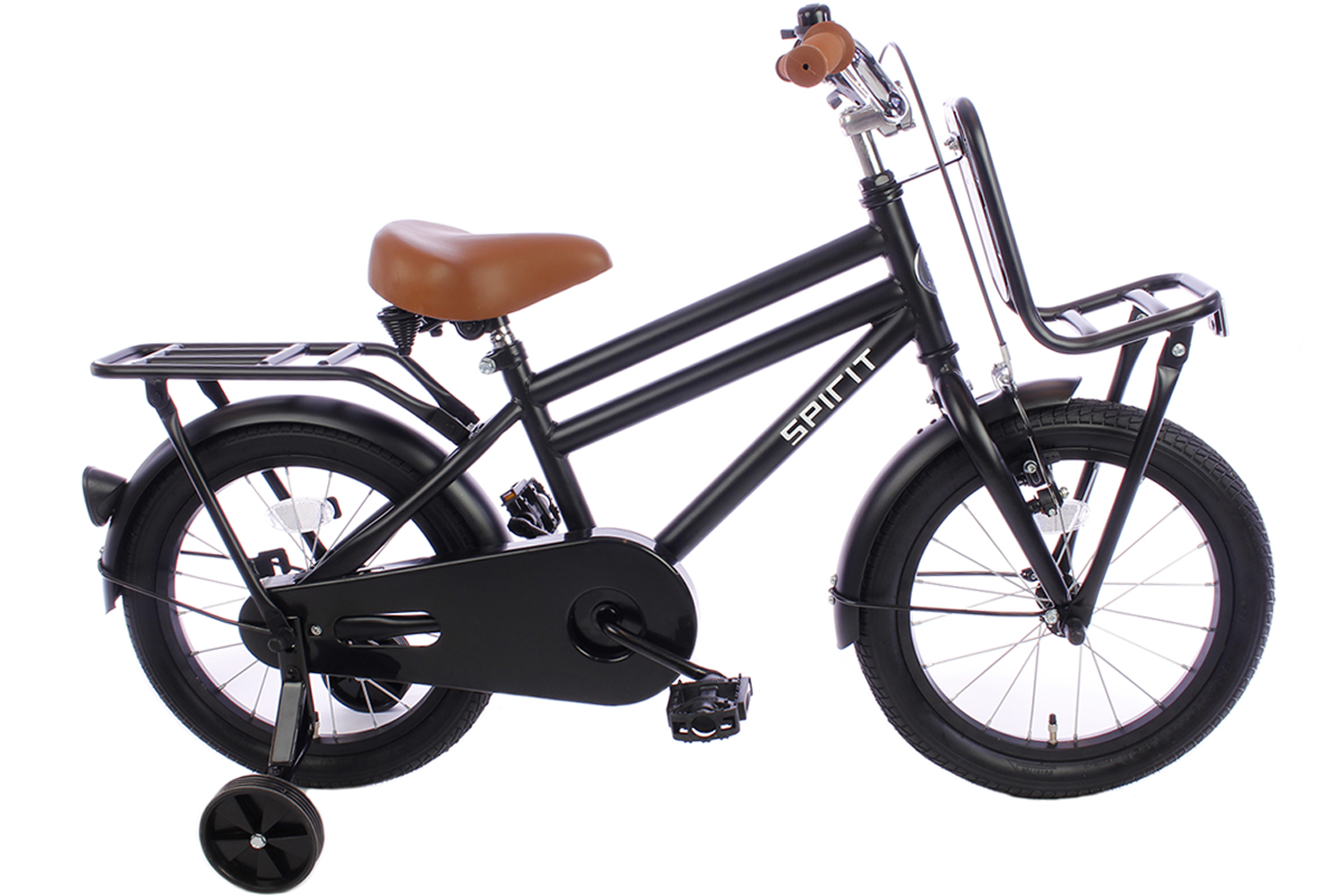 symbool Refrein Steken Spirit Urban Mat-zwart 16 Inch (100% rijklaar) - Bike 2 Bike