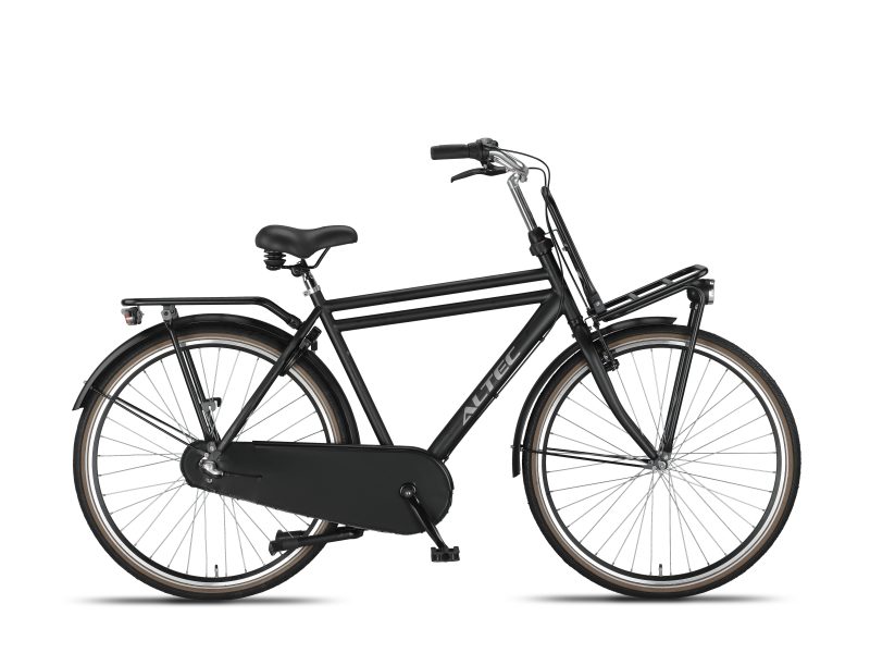 Altec Dutch 28inch Transportfiets Heren N-3 50cm Mat Zwart