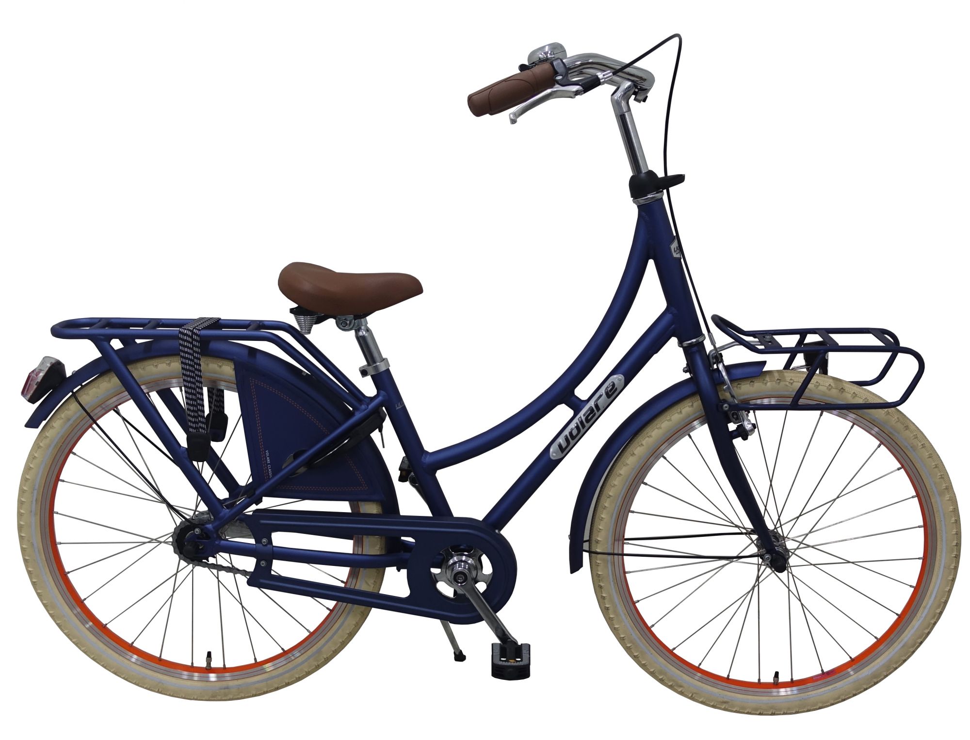Struikelen Voel me slecht Accommodatie Volare Classic Oma Kinderfiets - Meisjes - 24 inch - Mat Blauw - Bike 2 Bike