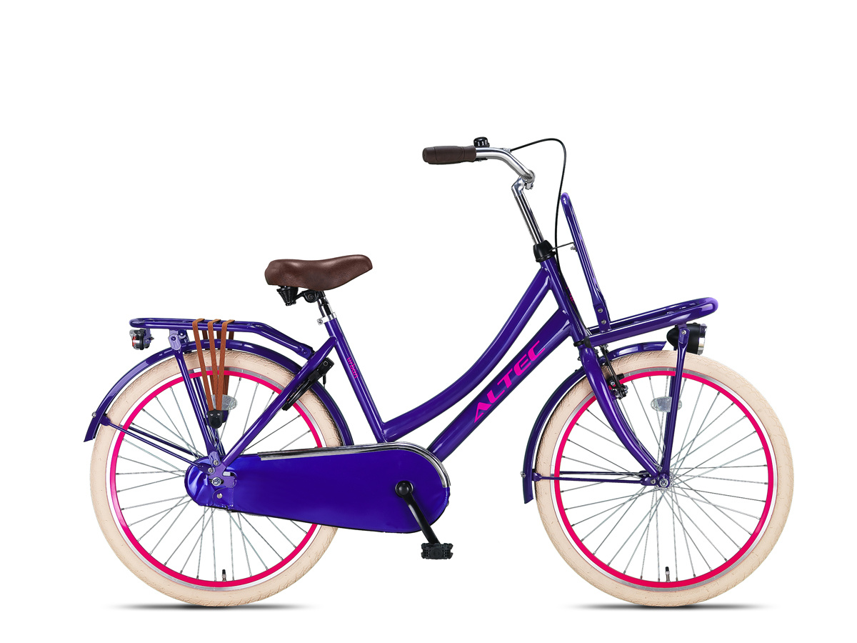 Vleugels Meerdere Poging Altec Urban Transportfiets 24 inch Paars(100% rijklaar) - Bike 2 Bike