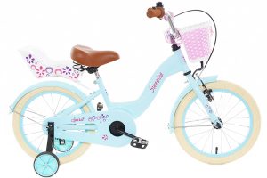 SPIRIT SWEETIE MEISJESFIETS TURQUOISE 12 INCH (100% rijklaar)