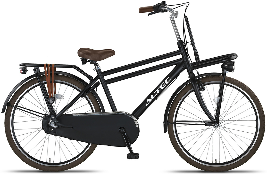 Veel mode vragenlijst Altec Dutch Transportfiets 26 Inch 3V - Mat Zwart - Bike 2 Bike