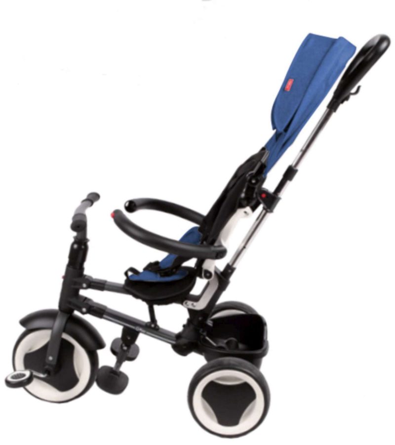 QPlay Driewieler Rito 3 in 1 - Jongens en Meisjes - Blauw - Deluxe