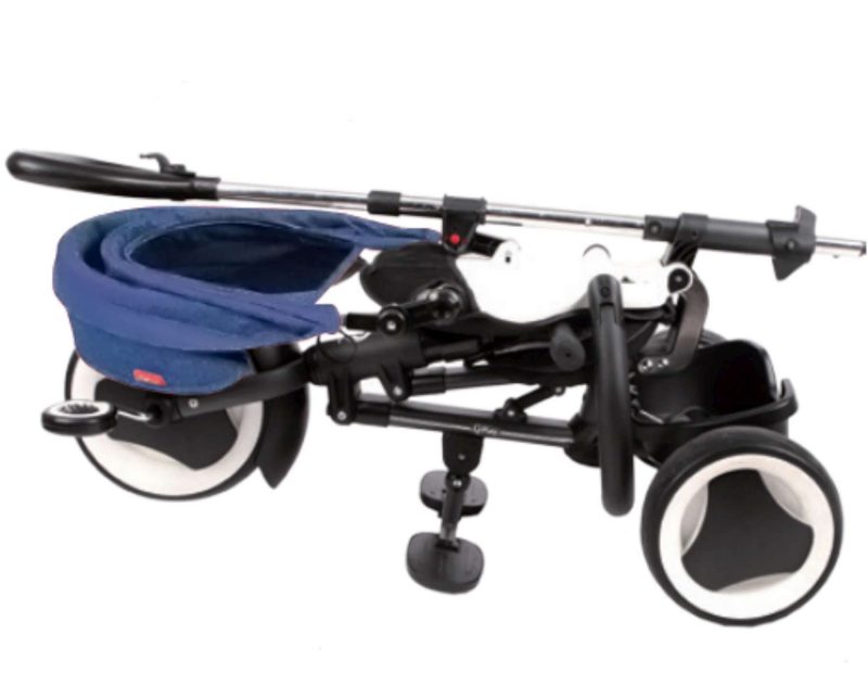QPlay Driewieler Rito 3 in 1 - Jongens en Meisjes - Blauw - Deluxe