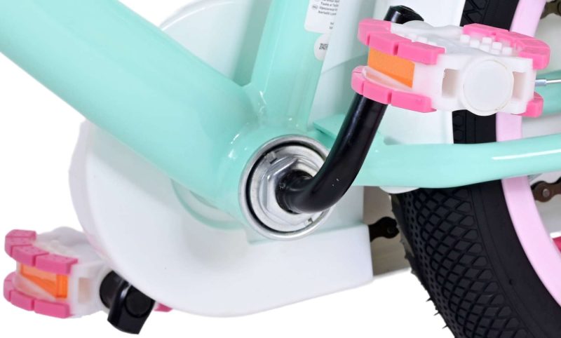 Volare Ashley Kinderfiets - Meisjes - 14 inch - Groen - Twee Handremmen