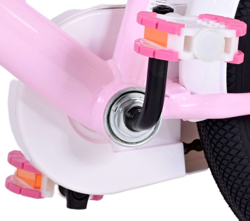 Volare Ashley Kinderfiets - Meisjes - 14 inch - Roze - Twee Handremmen