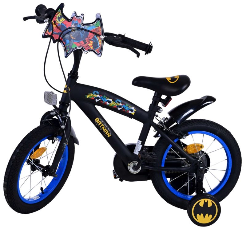 Batman Kinderfiets - Jongens - 14 inch - Zwart - Twee handremmen