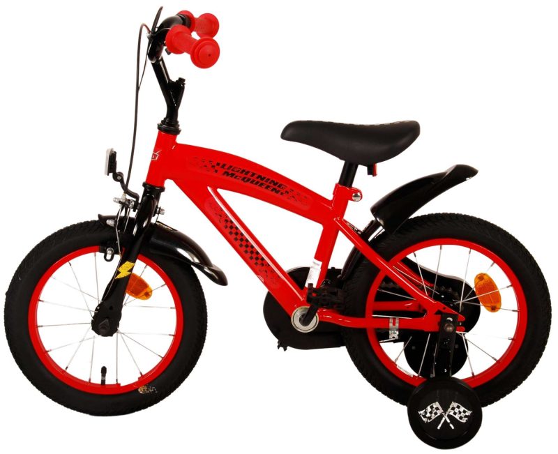Disney Cars Kinderfiets - Jongens - 14 inch - Rood