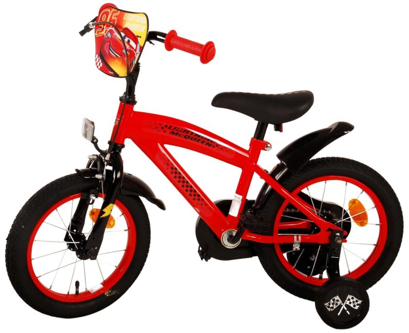 Disney Cars Kinderfiets - Jongens - 14 inch - Rood