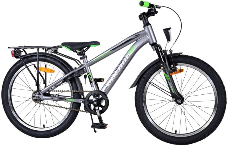 Volare Cross Kinderfiets - Jongens - 20 inch - donker Grijs