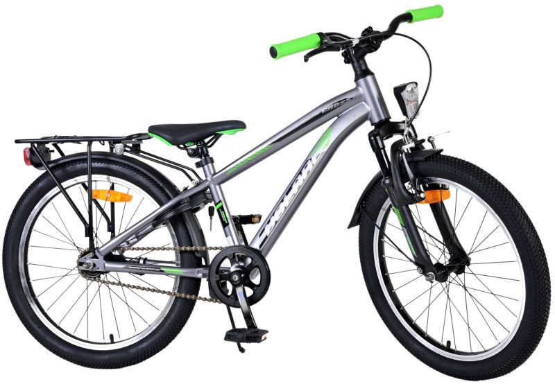 Volare Cross Kinderfiets - Jongens - 20 inch - donker Grijs
