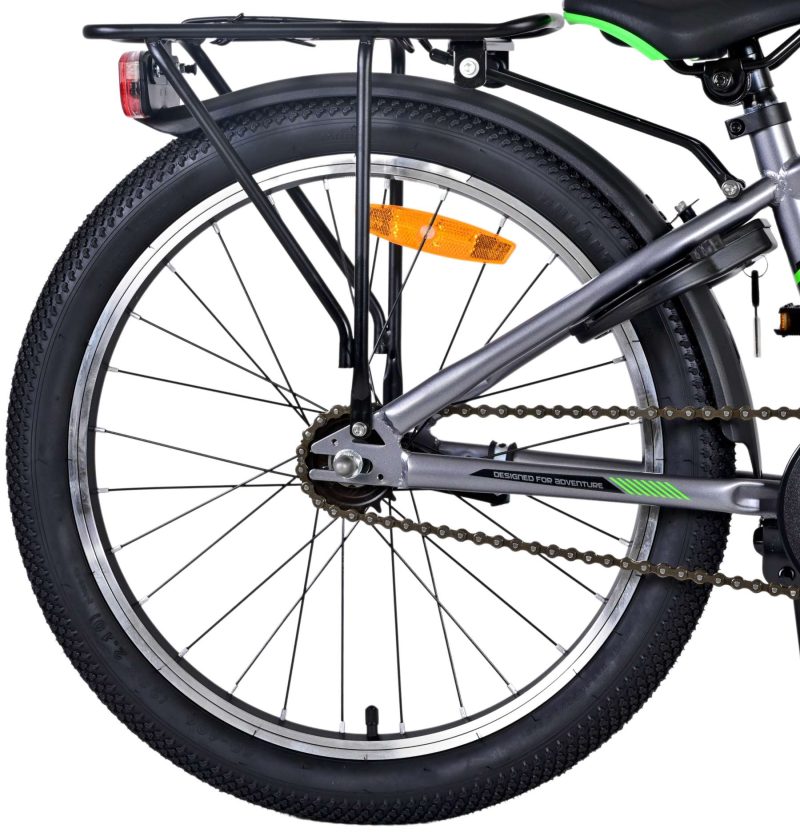 Volare Cross Kinderfiets - Jongens - 20 inch - donker Grijs