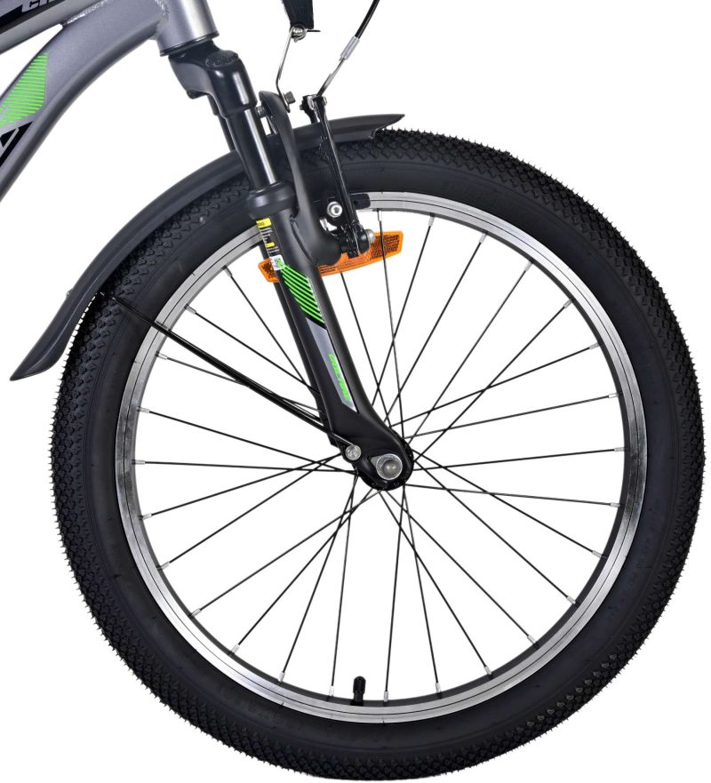 Volare Cross Kinderfiets - Jongens - 20 inch - donker Grijs