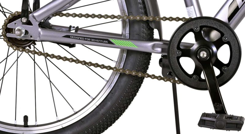 Volare Cross Kinderfiets - Jongens - 20 inch - donker Grijs