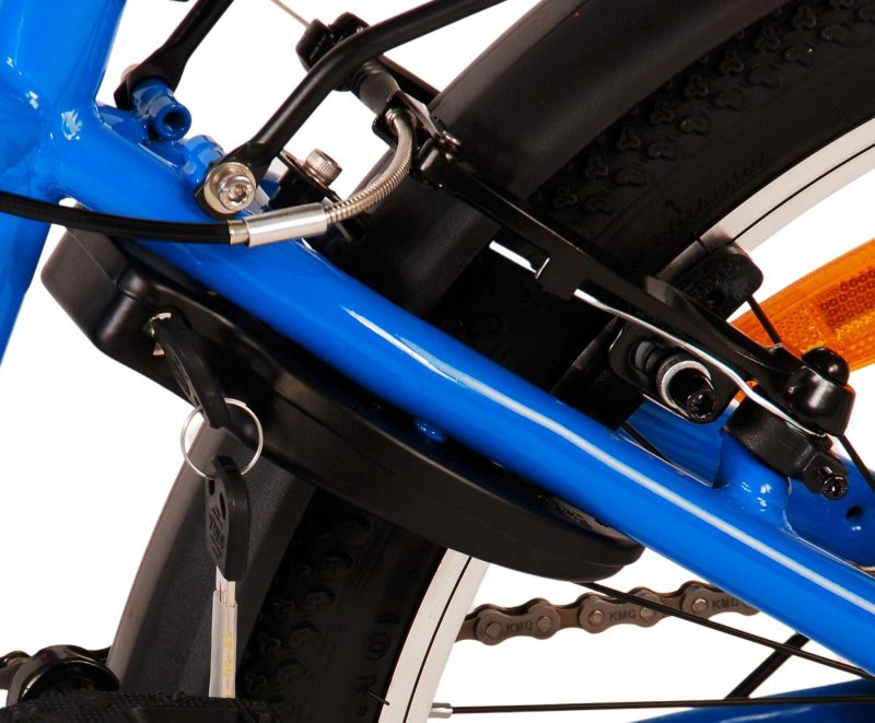 Volare Cross Kinderfiets - Jongens - 20 inch - Blauw - 6 versnellingen