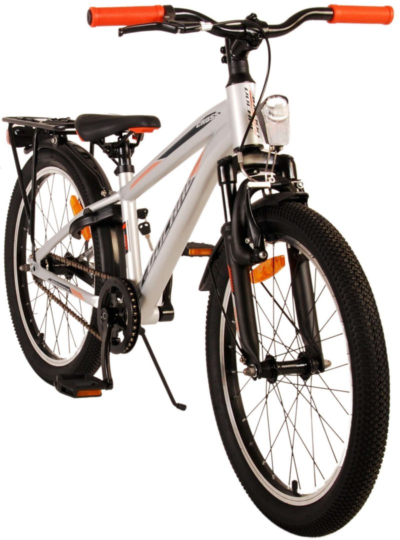 Volare Cross Kinderfiets - Jongens - 20 inch - Zilver