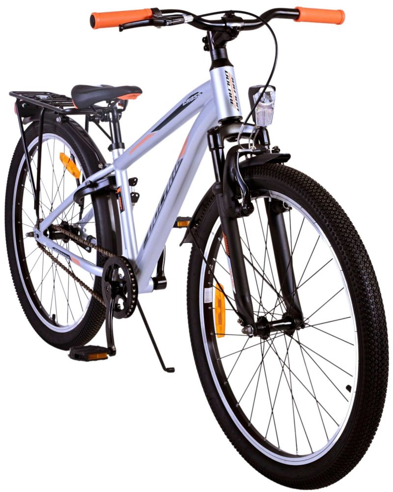 Volare Cross Kinderfiets - Jongens - 24 inch - Zilver