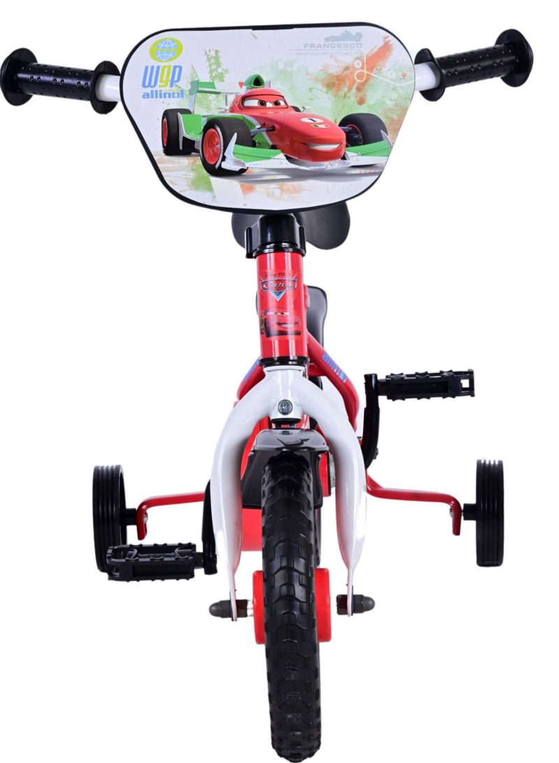 Disney Cars Kinderfiets - Jongens - 10 inch - Rood - Doortrapper