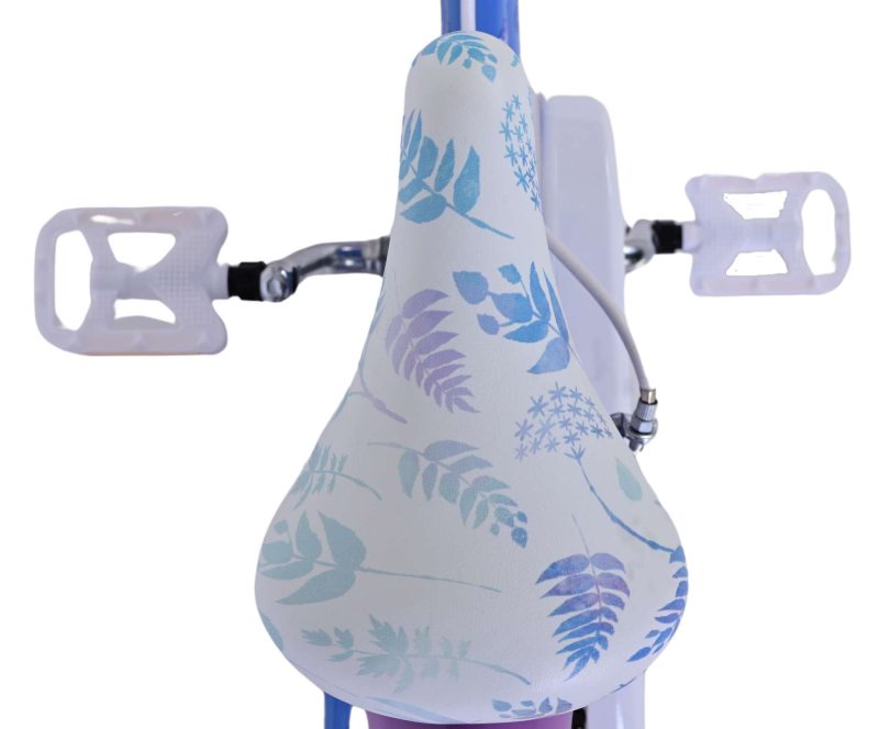 Disney Frozen 2 Kinderfiets - Meisjes - 14 inch - Blauw/Paars - Twee handremmen