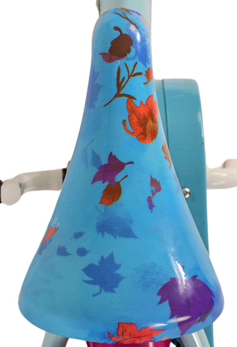 Disney Frozen 2 Kinderfiets - Meisjes - 10 inch - Blauw/Paars - Doortrapper