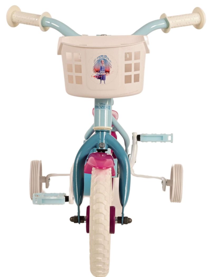 Disney Frozen 2 Kinderfiets - Meisjes - 10 inch - Blauw/Paars - Doortrapper