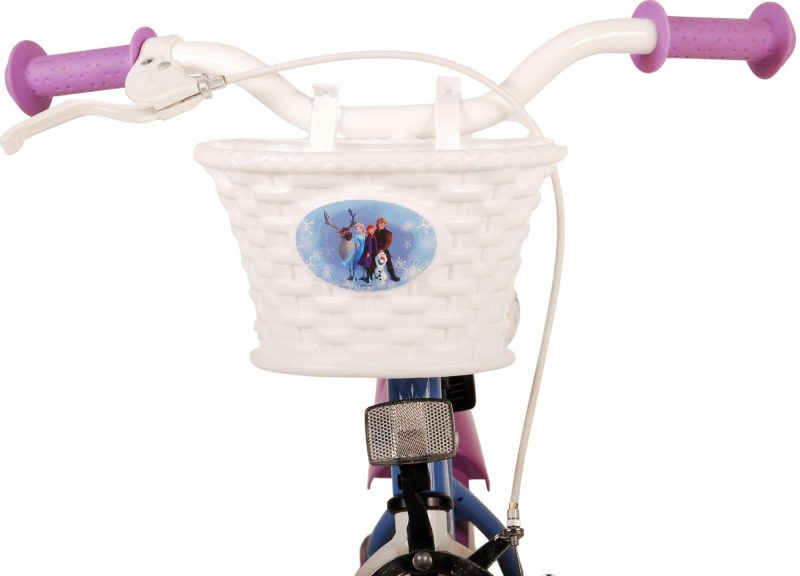 Disney Frozen 2 Kinderfiets - Meisjes - 12 inch - Blauw/Paars