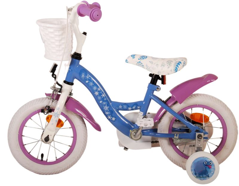 Disney Frozen 2 Kinderfiets - Meisjes - 12 inch - Blauw/Paars