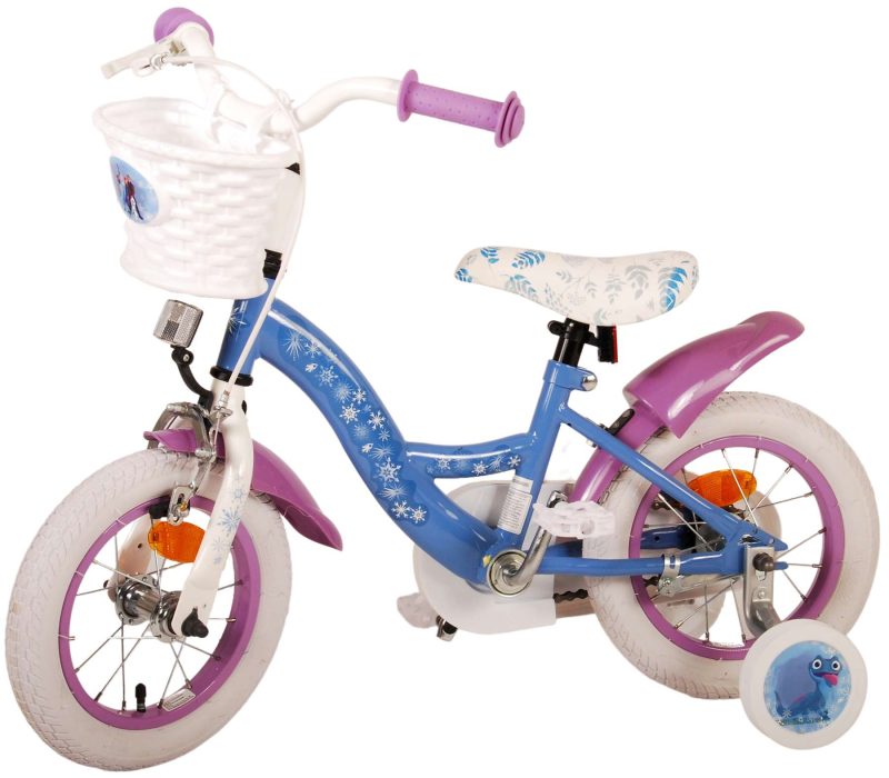 Disney Frozen 2 Kinderfiets - Meisjes - 12 inch - Blauw/Paars