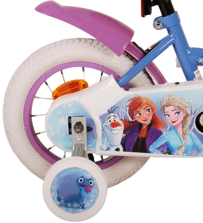 Disney Frozen 2 Kinderfiets - Meisjes - 12 inch - Blauw/Paars
