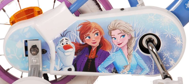 Disney Frozen 2 Kinderfiets - Meisjes - 12 inch - Blauw/Paars