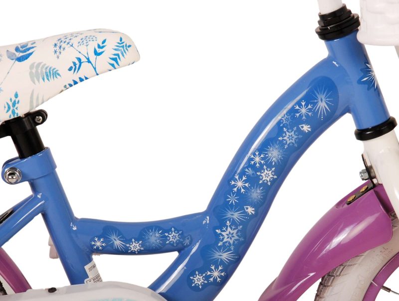 Disney Frozen 2 Kinderfiets - Meisjes - 12 inch - Blauw/Paars