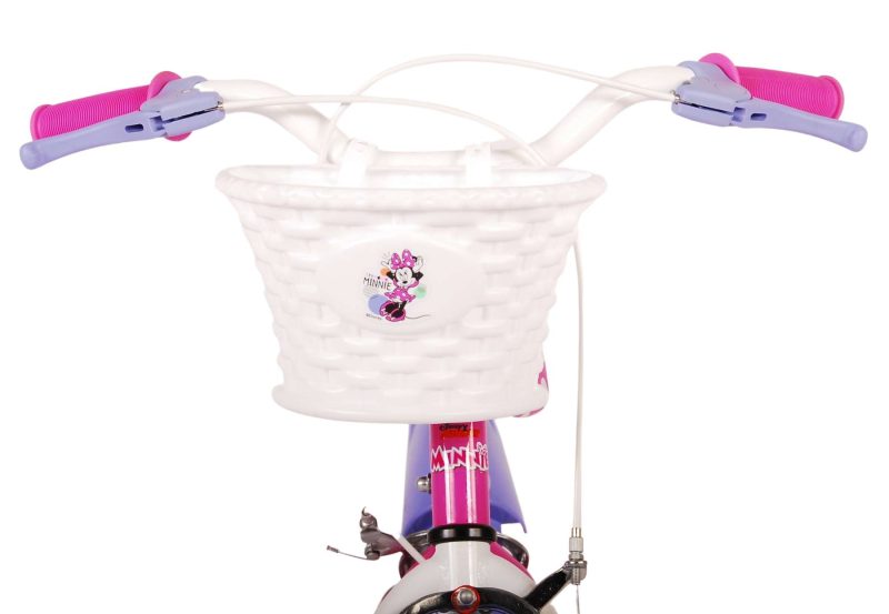Disney Minnie Cutest Ever! Kinderfiets - Meisjes - 12 inch - Roze - Twee handremmen