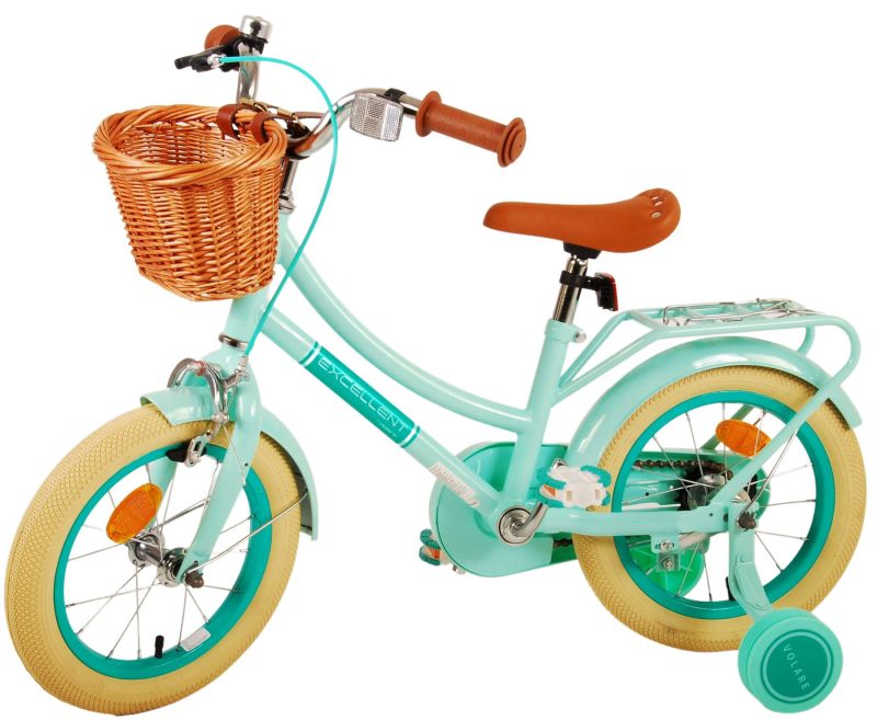 Volare Excellent Kinderfiets - Meisjes - 14 inch - Groen