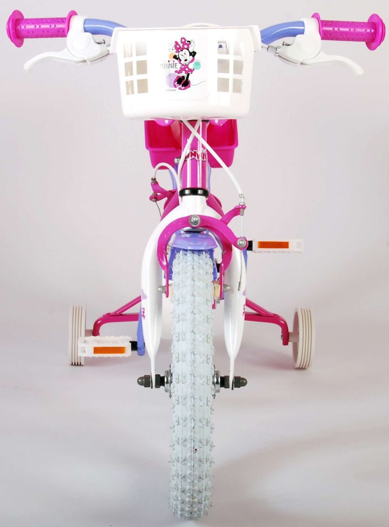 Disney Minnie Cutest Ever! - Kinderfiets - Meisjes - 14 inch - Roze - Twee Handremmen