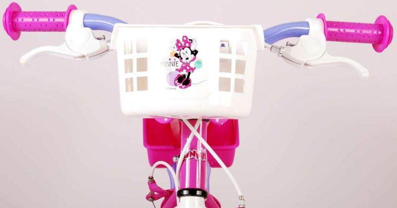 Disney Minnie Cutest Ever! - Kinderfiets - Meisjes - 14 inch - Roze - Twee Handremmen