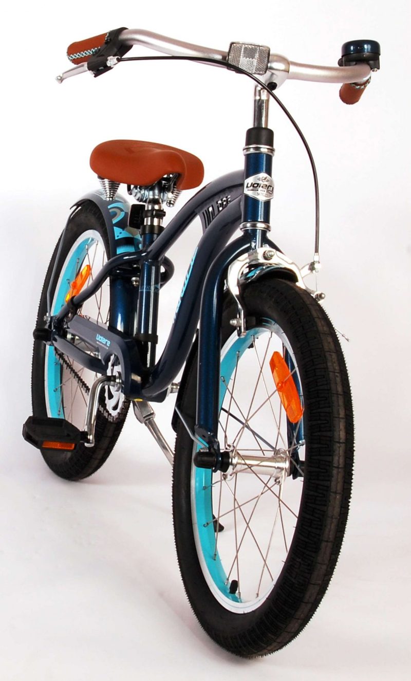 Volare Miracle Cruiser Kinderfiets - Jongens - 18 inch - Mat Blauw - Prime Collection