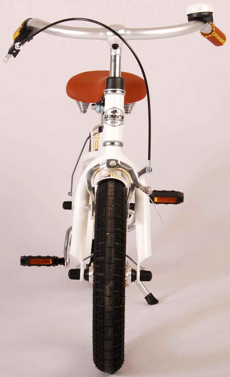 Volare Miracle Kinderfiets - Meisjes - 14 inch - Wit - Prime Collection