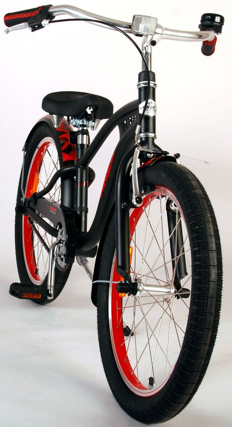 Volare Miracle Cruiser Kinderfiets - Jongens - 20 inch - Mat Zwart - Prime Collection