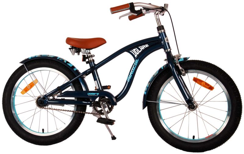 Volare Miracle Cruiser Kinderfiets - Jongens - 18 inch - Mat Blauw - Prime Collection