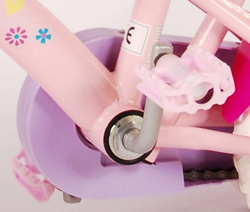 Paw Patrol Kinderfiets - Meisjes - 10 inch - Roze - Doortrapper