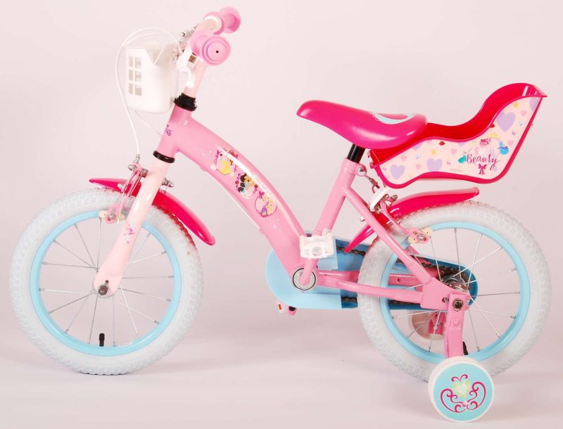 Disney Princess Kinderfiets - Meisjes - 14 inch - Roze - Twee Handremmen