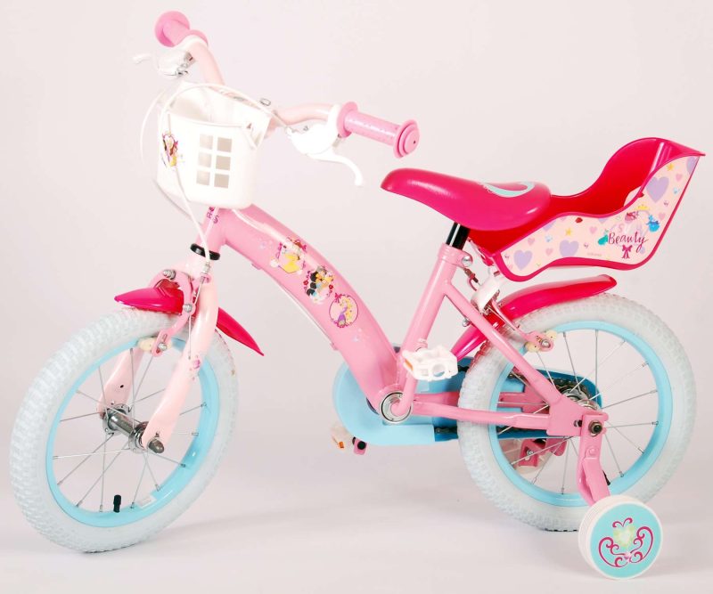 Disney Princess Kinderfiets - Meisjes - 14 inch - Roze - Twee Handremmen