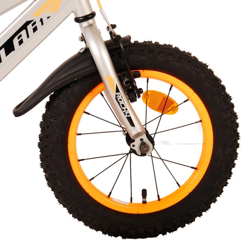Volare Rocky Kinderfiets - Jongens - 14 inch - Grijs