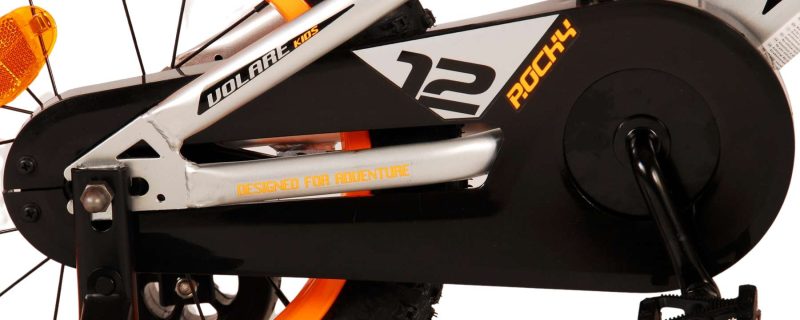 Volare Rocky Kinderfiets - Jongens - 14 inch - Grijs