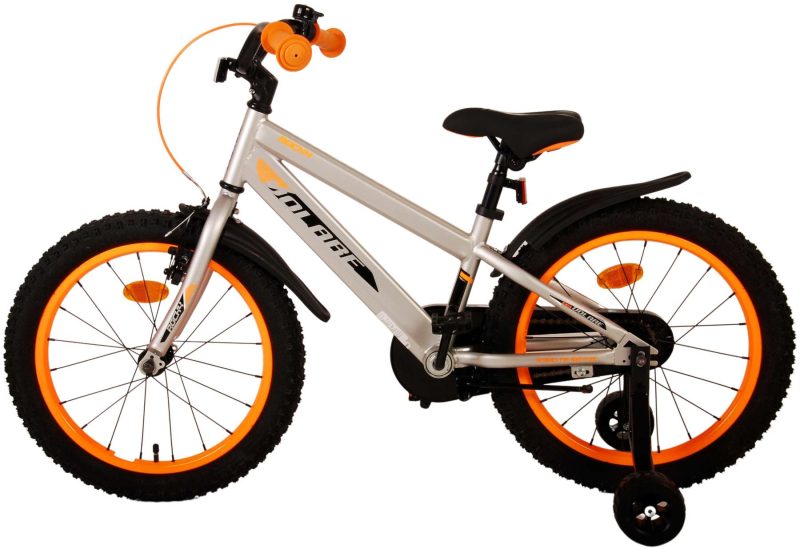 Volare Rocky Kinderfiets - Jongens - 18 inch - Grijs