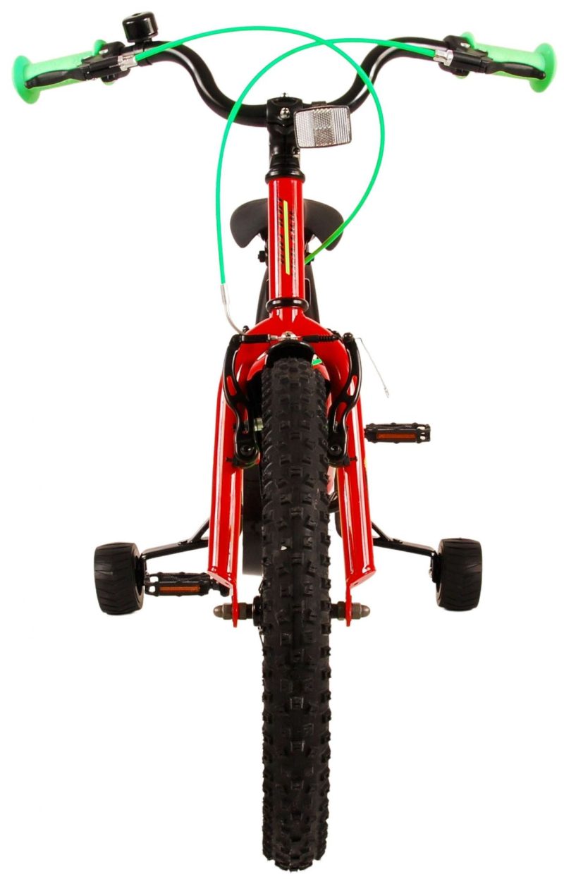 Volare Rocky Kinderfiets - Jongens - 18 inch - Rood - Twee handremmen
