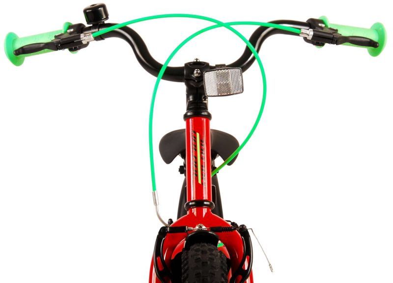 Volare Rocky Kinderfiets - Jongens - 18 inch - Rood - Twee handremmen