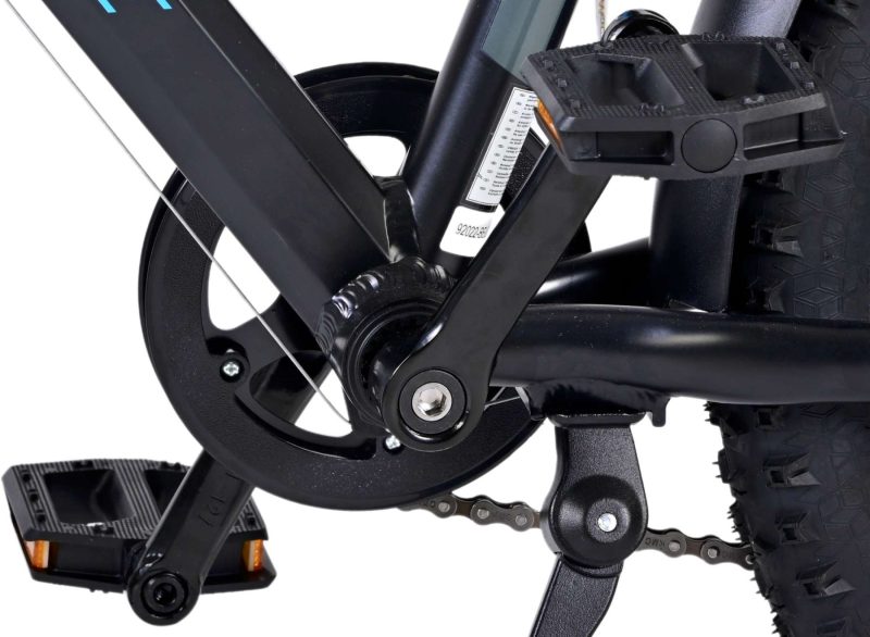 Volare Rocky Kinderfiets - 20 inch - Blauw Zwart - 85% afgemonteerd - 6 speed - Prime Collection