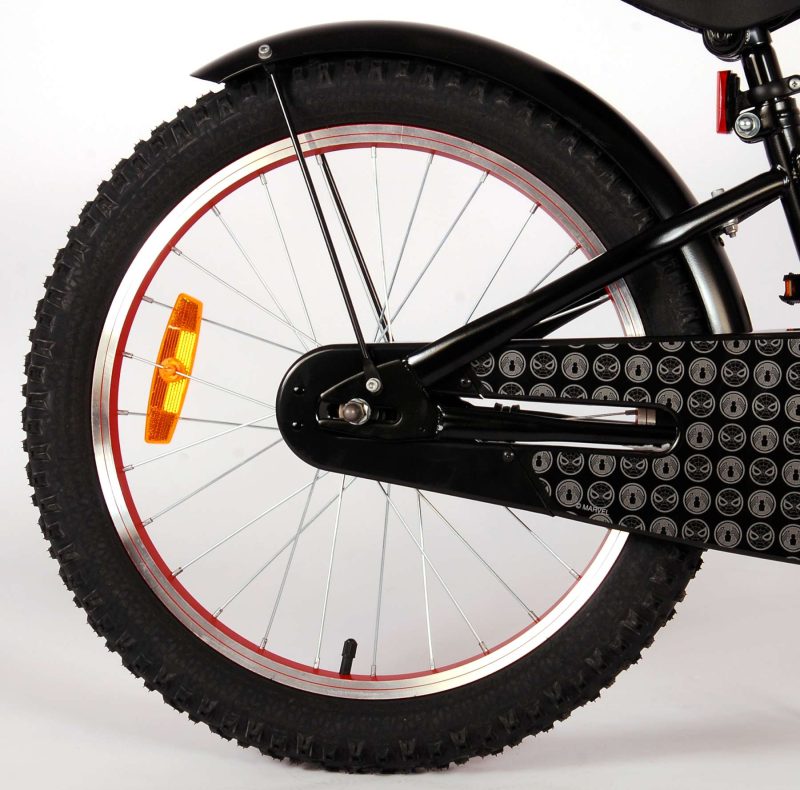 Spider-Man - Kinderfiets - Jongens - 20 inch - Mat Zwart