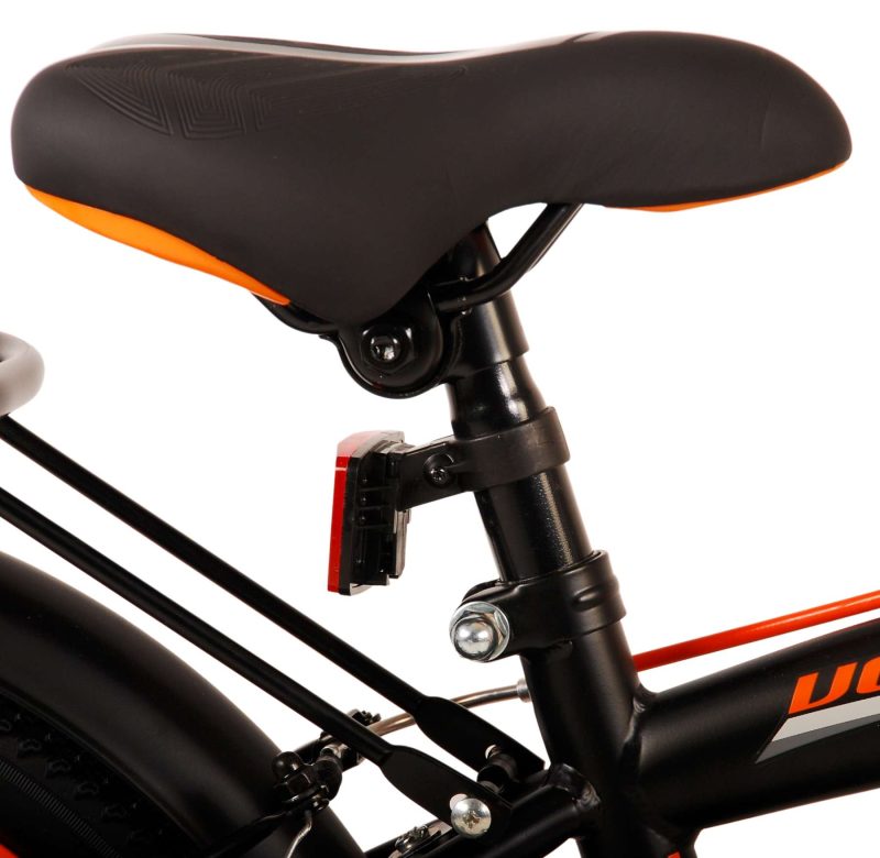 Volare Thombike Kinderfiets - Jongens - 16 inch - Zwart Oranje - Twee Handremmen